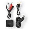 TRASMETTITORE AUDIO BLUETOOTH NEDIS BTTC100BK INGRESSO COLLEGAMENTO: 1X AUX - USCITA COLLEGAMENTO: 1X AUX - SBC - 6 HRS - FUNZIONE DI SPEGNIMENTO AUTOMATICO - NERO